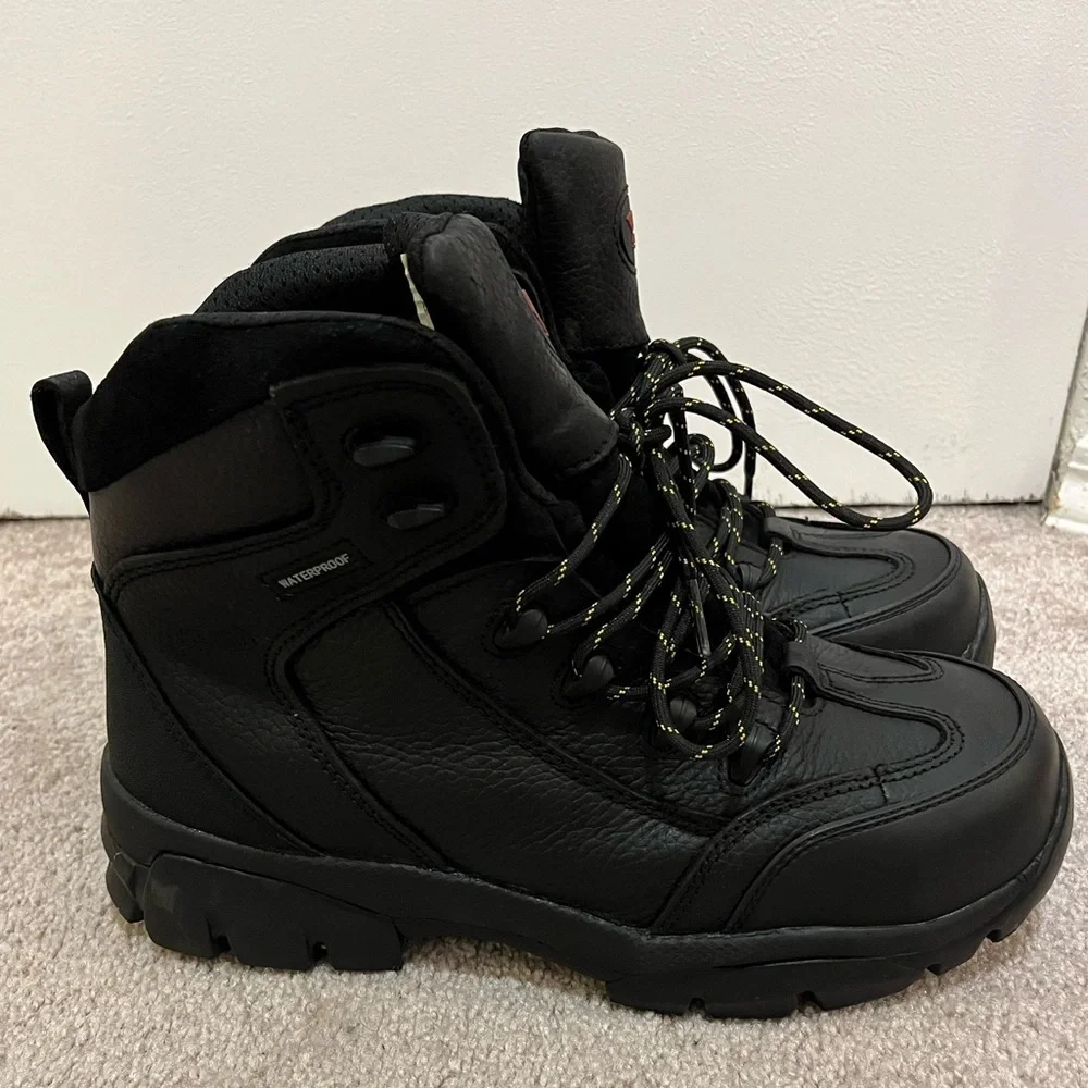 Avenger #A7245 Wide Width Mens 6” Composite Safety Toe Waterproof Work Boot